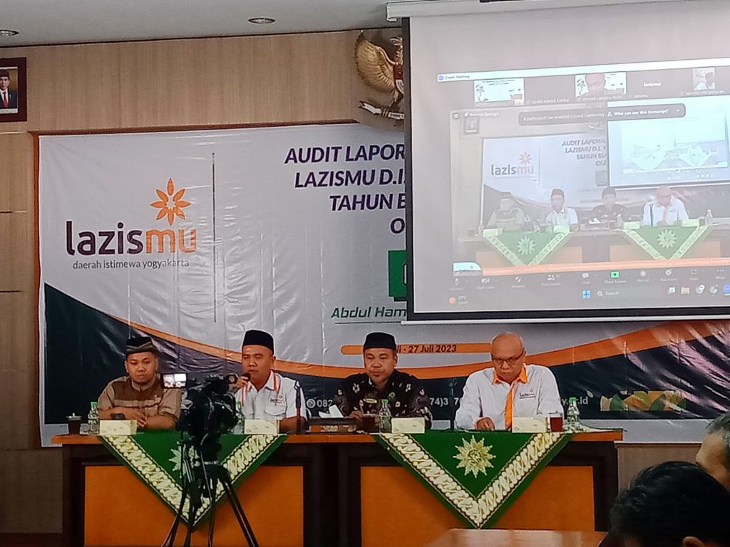 Audit Keuangan Lazismu DI Yogyakarta Tahun Buku 2022 Diikuti 88 Kantor Dengan Nilai Penghimpunan Teraudit Rp. 40 Milyard.