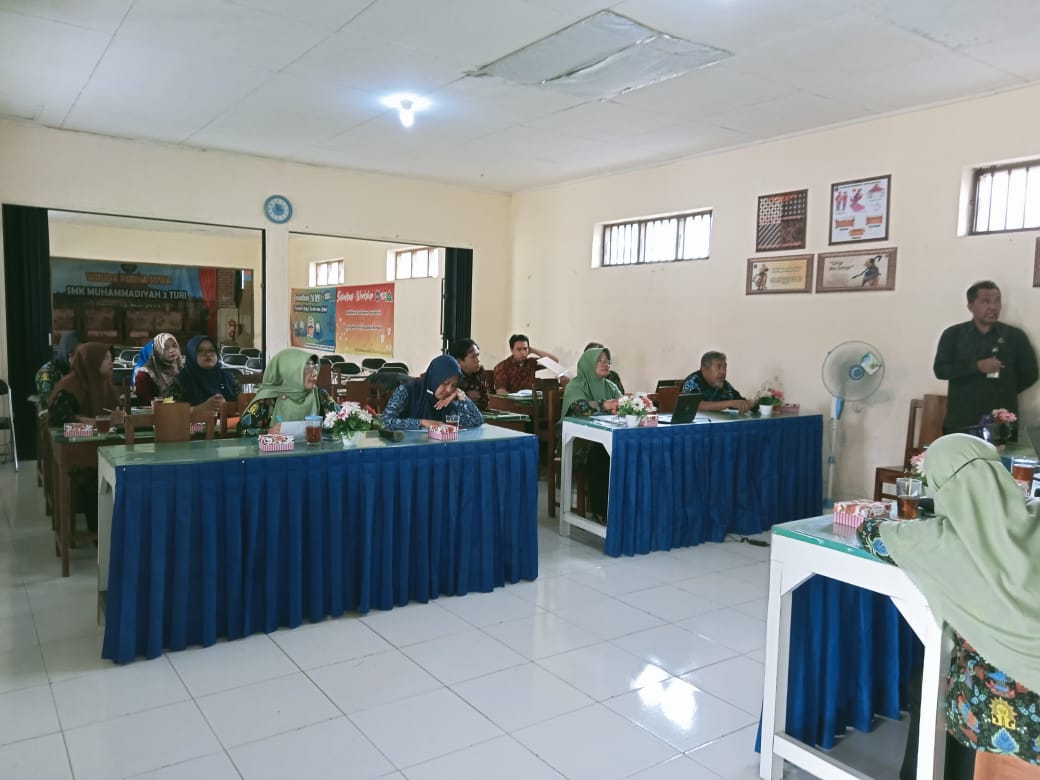 Workshop Pengembangan Kurikulum dan Pembinaan Profesionalisme Guru dan Karyawan SMK Muhammadiyah 2 Turi ( Muhari )