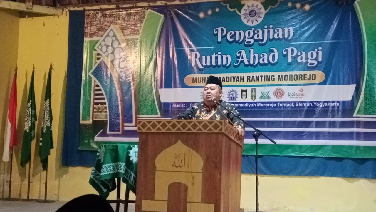 Pengajian Ranting Mororejo, Ketua LPCR-PP Muhammadiyah H. Jamaludin Ahmad, Mari Dakwah Beramai-ramai