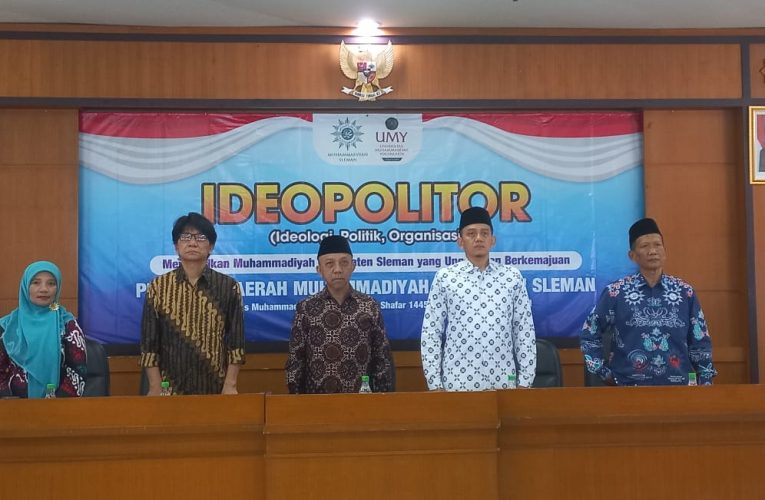 340 Peserta Ikuti Dialog  IDEOPOLITOR Muhammadiyah 2023 Angkat Tema Mewujudkan Muhammadiyah Sleman yang Unggul dan Berkemajuan.
