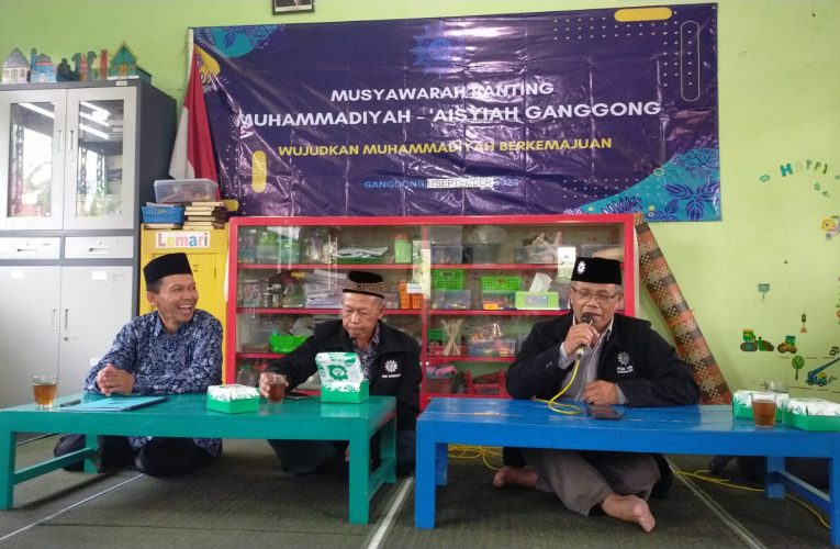Musyawarah Ranting Muhammadiyah dan Aisyiyah Ganggong: Menuju Kemajuan Muhammadiyah