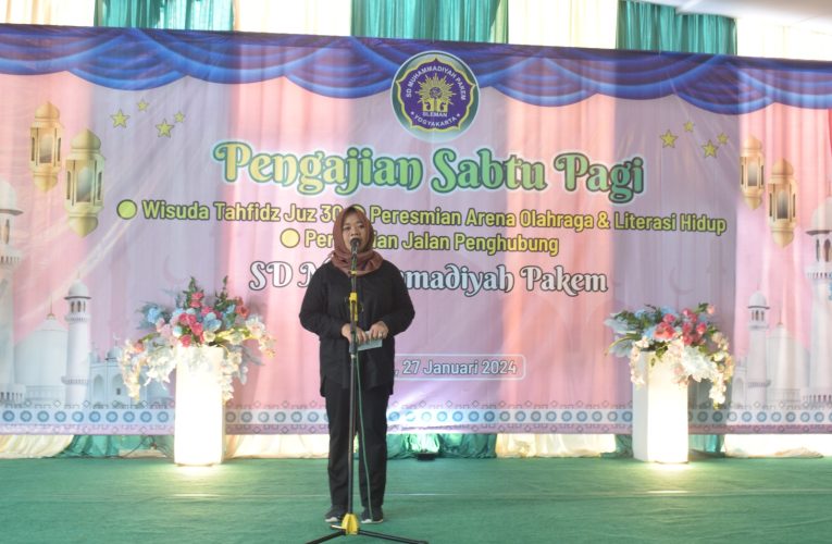 SD Muhammadiyah Pakem, Gelar Pengajian Parenting dan Bupati Resmikan Akses Jalan Pintas