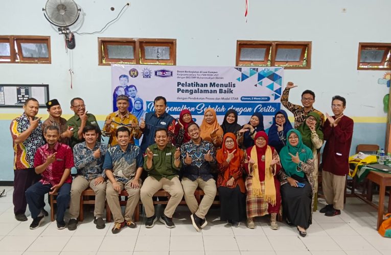 Pelatihan Menulis Best Practice bagi Guru dan Kepsek SMP Muhammadiyah se-Sleman