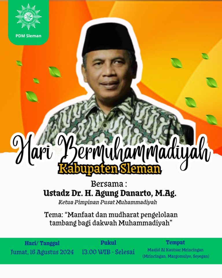 hari bermuh pdm sleman'