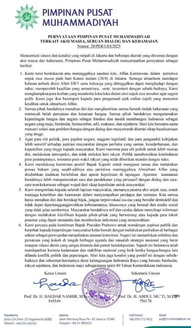 sikap pp muh demo 29 agt 2025 okkkkk